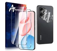 Anoowkoa 2 Pezzi Vetro Temperato per Honor 400 5G +2 Pezzi Fotocamera Pellicola Protettiva,Protezione Schermo Anti Graffio Ultra Resistente