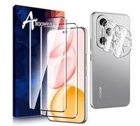 Anoowkoa 2 Pezzi Vetro Temperato per Honor 400 Pro 5G +2 Pezzi Fotocamera Pellicola Protettiva,Protezione Schermo Anti Graffio Ultra Resistente