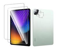 Anoowkoa 2 Pezzi Vetro Temperato per Xiaomi Pad 7/Xiaomi Pad 7 Pro 11.2 Pollici +2 Pezzi Fotocamera Pellicola Protettiva,Ultra Chiaro Trasparente, Resistente ai Graffi, Facile da Installare