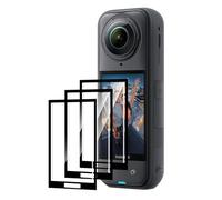 Anoowkoa 3 Pezzi Pellicola Protettiva per Insta360 X5/Insta360 X4 Vetro Temperato Pellicola Schermo Intero Trasparente Compatibile con Insta360 X5/Insta360 X4