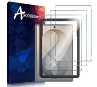Anoowkoa Confezione da 3 pellicole proteggi schermo per Samsung Galaxy Z Fold 8, in vetro temperato, con cornice di allineamento, copertura protettiva in vetro originale, facile installazione con una