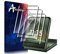 Anoowkoa Confezione da 3 pellicole protettive compatibili con Motorola Moto Razr+/Plus/Rzar Ultra(2026-2025). Durezza 9H. Vetro temperato. Super resistenza all'abrasione, anti-impronte. Antigraffio