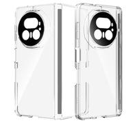 Anoowkoa Custodia per Honor Magic V5 TPU e PC trasparente ibrido duro acrilico sottile custodia per telefono trasparente ultra trasparente copertura posteriore protettiva flessibile paraurti custodia