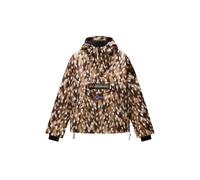 NAPAPIJRI Giacca funzionale 'Next' beige scuro / cioccolato / arancione / bianco Uomo - Abbigliamento - Giacche - Giacche impermeabili NAPAPIJRI XXL