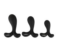 ANOS - set di plug anali per allenamento - silicone nero