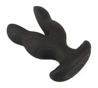 Anos RC Power Expander Plug with Vibration & Electro-Stimulation Black