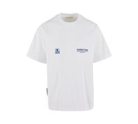 Another Cotton Lab Maglietta 'Another Day' genziana / bianco Donna - Abbigliamento - Taglie comode - Maglie e top - Maglie e T-shirt Another Cotton Lab L