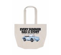 Another Cotton Lab Shopper 'Summer Story' blu chiaro / nero / bianco / offwhite Donna - Accessori - Borse e zaini - Borse - Shopper Another Cotton Lab One Size