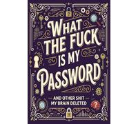 Another Fucking Password Book and other shit my brain deleted: A Funny & Rude Password Logbook to Keep Track of All Your Internet Sht (For Forgetful, Overwhelmed Adults)
