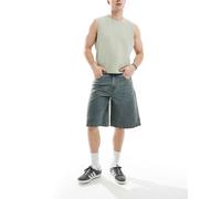 Another Influence - Jorts a fondo ampio blu vintage L