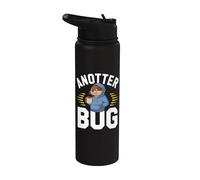 Anotter Otter - Divertente Ingegnere Software Coder Otter Stainless Steel Insulated Water Bottle
