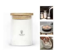 ANOUD Candle Candela Candele Granuli Sand Wax decorative particolari Illumina e Armonizza i Momenti Speciali - Special Bundle Barattolo in Vetro 400g e 10 Wicks Stoppini - Idea Regalo Donna