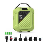 anoutway 20PSI Pompa ad alta pressione per tavole da paddle The Jungle - Pompa d'aria portatile per SUP, auto-spegnimento e connettore da auto 12V DC per tavole da stand up gonfiabili, barche