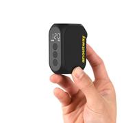 anoutway Mini pompa per bicicletta, pompa per bicicletta con manometro digitale, pompa per aria elettrica per bicicletta, spegnimento automatico per mountain bike, bicicletta da corsa AT1 PRO