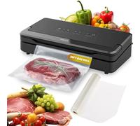 Anova Culinary Precision Vacuum Sealer Pro, include 1 rotolo di sacchetti, per sottovuoto e conservazione degli alimenti, nero, medio
