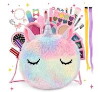 Anpro Trucchi Bambina Set, 41 Pezzi Set di Trucchi per Bambini e Bambine, per ragazze, Giocattoli, Halloween, Natale, Regalo di Compleanno per Ragazze 4, 5, 6, 7, 8, 9, 10 anni