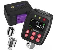 ANPUDS Adattatore Chiave Dinamometrica Digitale 1/2", 1.5-30Nm Chiave Dinamometrica con Alta Precisione ±1%, Preimpostata, Archivio Dati, Buzzer e Notifica LED, Adattatori da 1/4" 3/8" per Auto, Moto