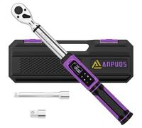 ANPUDS Chiave Dinamometrica Digitale 3/8" (2-135 Nm) - ±1% Alta Precisione con LED, Vibrazione e Buzzer - Torquimetro Bidirezionale per Auto, Moto, Bici e Meccanica Generale