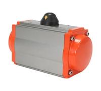 ANQECAJH Attuatore valvola pneumatica in Acciaio Inox AT92 304, attuatore valvola a Sfera, Cilindro a Doppio Effetto/Singolo Effetto AT(Double Acting)