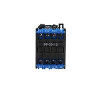 ANQECAJH Contattore AC contattore CJX8 B9-30-10/01 24V 36V 48V 110V 220V 380V AC contattore 10A Bobina di Rame(Cjx8-b9-30-10 220v)
