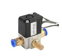 ANQECAJH Elettrovalvola ad Alta frequenza Serie VT307/VT307V da 12 V/24 V/220 V VT307-3/4/5/6G1-01/02 Valvola for Vuoto VT307-3/4/5/6G-01 1 pz(Vt307v-5g1-02,with 4mm Fittings)