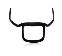 ANQIA Modello per lo styling della barba da uomo, per goatee e baffi, guida per la toelettatura, stencil per la linea dei capelli, per uomo, per modellare l'attaccatura dei capelli, colore nero