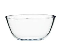 ANQKYO 2 pezzi di insalatiera in vetro trasparente extra large for noodle Ramen, ciotole creative for microonde, zuppa riso, utensili da cucina for la casa Per Servire(500ml)