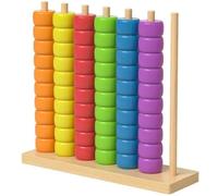 ANQKYO Gioco Di Puzzle Impilabile Con Abbinamento Gioco puzzle impilabile con abbinamento colori, anelli di sfida a pattern veloce for 2 giocatori for un gioco in famiglia