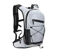 ANQKYO Zaino da Ciclismo Zaino da Ciclismo Riflettente Borsa for l'acqua Borsa Riflettente for Bicicletta Borsa da Arrampicata Sportiva all'aperto di Grande capacità Zaino for l'idratazione(Gray)