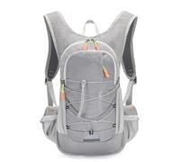 ANQKYO Zaino da Ciclismo Zaino Sportivo Leggero da Uomo Zaino da Esterno for Bici da Equitazione Impermeabile da Alpinismo da 20 Litri Borsa da Acqua for Ciclismo da Corsa da Donna(Gray)