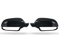 ANram Auto Calotta Specchietto Retrovisore per Audi A5 B8.5 2010 2011 2012 2013 2014 2015-2016,Copri Retrovisori Tappo Ricambio Accessori Automobilistici Trim,C-Bright Black
