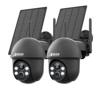 ANRAN 2K 360° PTZ Wifi Telecamera di sicurezza solare Wireless per esterni IP66
