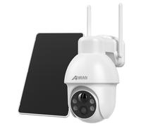 ANRAN 3MP Telecamera Di Sicurezza Esterna Alimentata A Batteria Solare Wireless