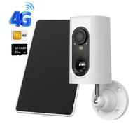 ANRAN 4G Lte Cellulare Solare Telecamera Di Sicurezza Batteria Wireless Home 2K