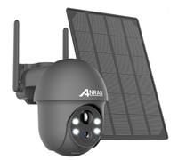 ANRAN 5MP Telecamera Di Sicurezza Senza Fili A Batteria Solare Da Home Esterno