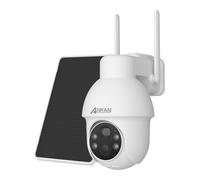 ANRAN 8MP HD Batteria Solare Telecamera di sicurezza Esterno Audio Wireless WiFi