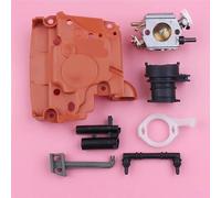 AnRMeT Accessori Gommino di Supporto della Base del carburatore Adatto for Hus 372 371 365 362, Clip di Supporto del collettore di aspirazione, Kit Asta dello Starter, Parte di Ricambio for Motosega