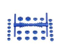 ANrnkYHsh Set di Presse per Cuscinetti per Bicicletta per mozzo Ruote Kit di Installazione BB Telaio per Coda Morbida per Bici Strumento di Montaggio per mozzo Cuscinetto Punto di svolta(No Box)