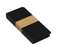 ANRO Tappeti per scale set da 10 antiscivolo autoaderenti Nero 60x25 cm | Autoaderente senza colla · Antiscivolo · Poliestere con retro in TPE-silicone · Lavabile · Per scale interne