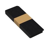 ANRO Tappeti per scale set da 10 antiscivolo autoaderenti Nero 75x25 cm | Autoaderente senza colla · Antiscivolo · Poliestere con retro in TPE-silicone · Lavabile · Per scale interne