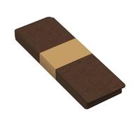 ANRO Tappeti per scale set da 10 autoaderenti Cioccolato 75x25 cm | Autoaderente senza colla · Antiscivolo · Poliestere con retro in TPE-silicone · Lavabile · Per scale interne
