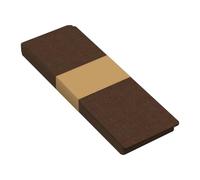 ANRO Tappeti per scale set da 10 autoaderenti Cioccolato 90x30 cm | Autoaderente senza colla · Antiscivolo · Poliestere con retro in TPE-silicone · Lavabile · Per scale interne