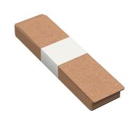 ANRO Tappeti per scale set da 15 autoaderenti Marrone chiaro 100x25 cm | Autoaderente senza colla · Antiscivolo · Poliestere con retro in TPE-silicone · Lavabile · Per scale interne