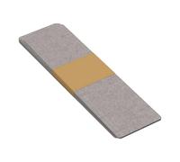 ANRO Tappeti per scale set da 5 antiscivolo autoaderenti Beige 90x25 cm | Autoaderente senza colla · Antiscivolo · Poliestere con retro in TPE-silicone · Lavabile · Per scale interne