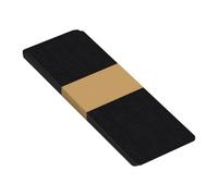 ANRO Tappeti per scale set da 5 antiscivolo autoaderenti Nero 75x25 cm | Autoaderente senza colla · Antiscivolo · Poliestere con retro in TPE-silicone · Lavabile · Per scale interne