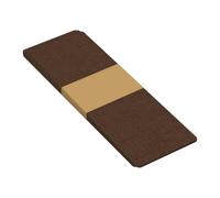 ANRO Tappeti per scale set da 5 autoaderenti Cioccolato 90x30 cm | Autoaderente senza colla · Antiscivolo · Poliestere con retro in TPE-silicone · Lavabile · Per scale interne