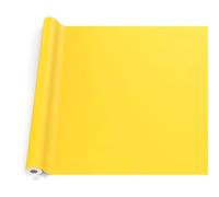 ANRO Tovaglia cerata, lavabile, da giardino, per interni ed esterni, 100 x 140 cm, con bordo tagliato, colore giallo