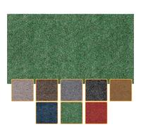 ANRO - Zerbino Poet, lavabile, impermeabile e robusto per ingresso, porta di casa, corridoio, cucina, camera da letto, 50 x 100 cm, colore: verde