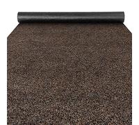 ANRO - Zerbino Poet per interni ed esterni, corridoio e ingresso (marrone, 100 x 350 cm)