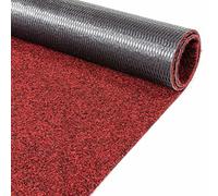 ANRO - Zerbino Poet per interni ed esterni, corridoio e ingresso (rosso, 100 x 120 cm)